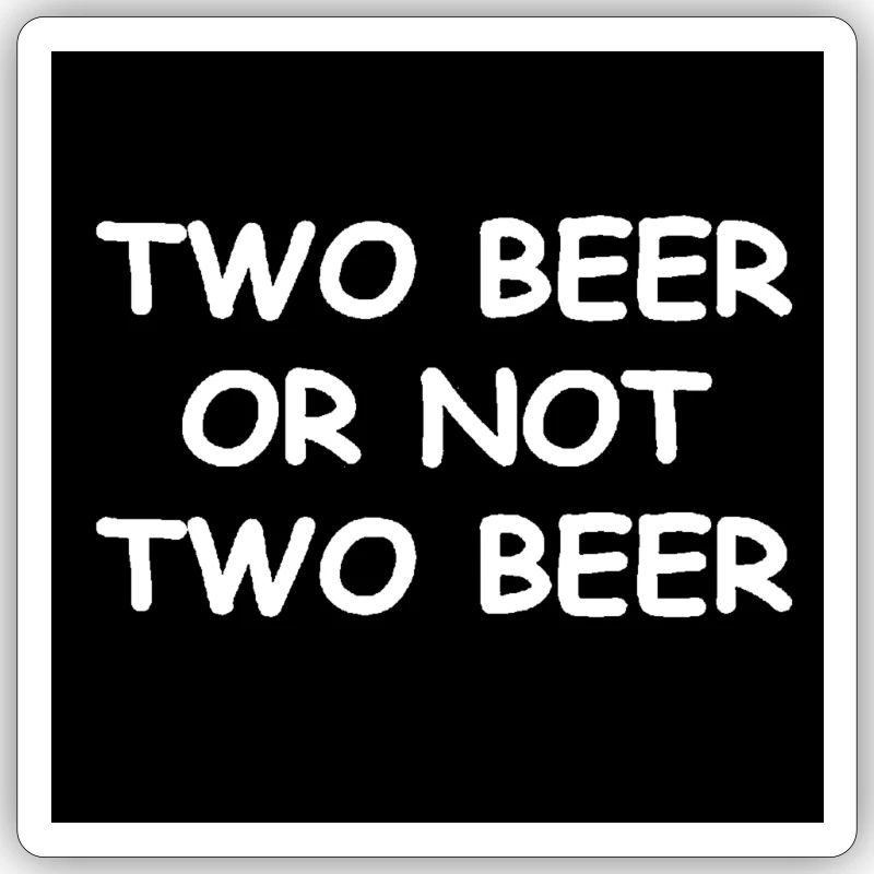 Sein oder haben Bier