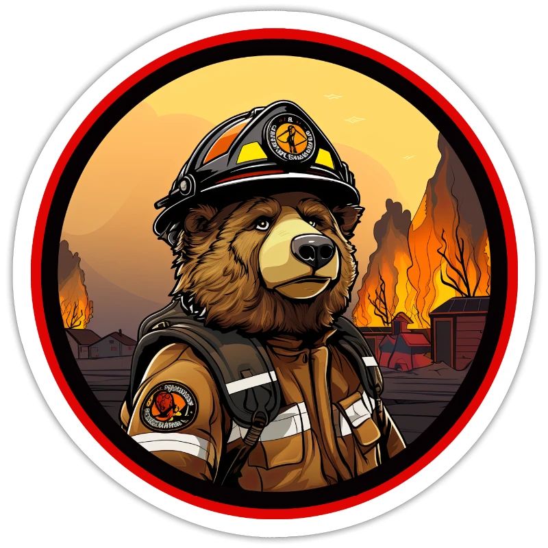 Bear Fire Brigade / Firefighter Bear