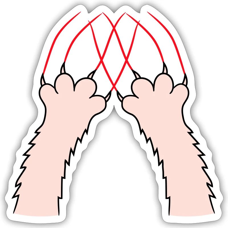 Cats, Claws, Paws, Paws, Claws, Scratches, Stripes