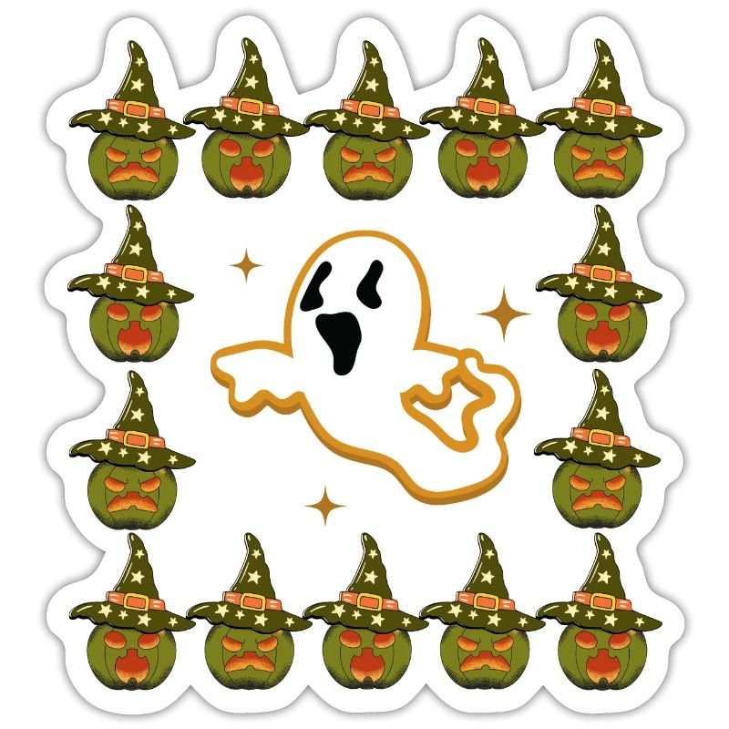 Pumpkins White Ghost
