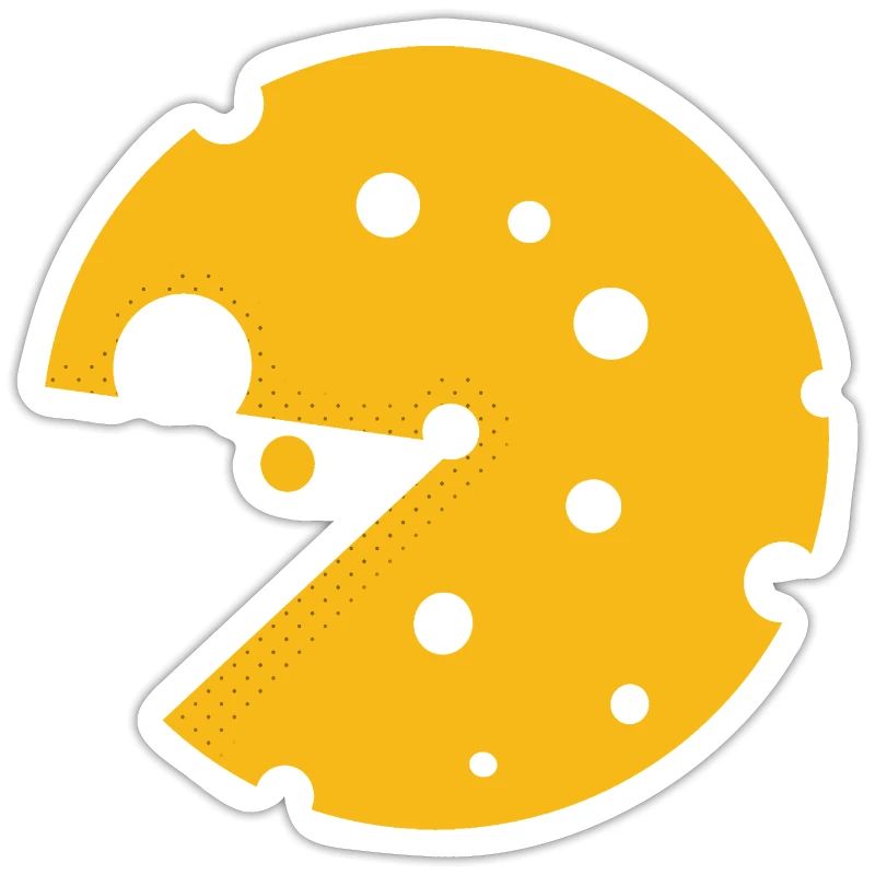 Cheese or a mouse in this fun optical illusion