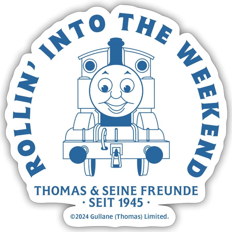 Thomas & Friends™ Design Slogan Weekend Et Thomas