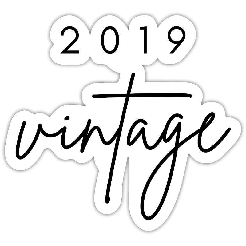 Vintage 2019 Anniversary
