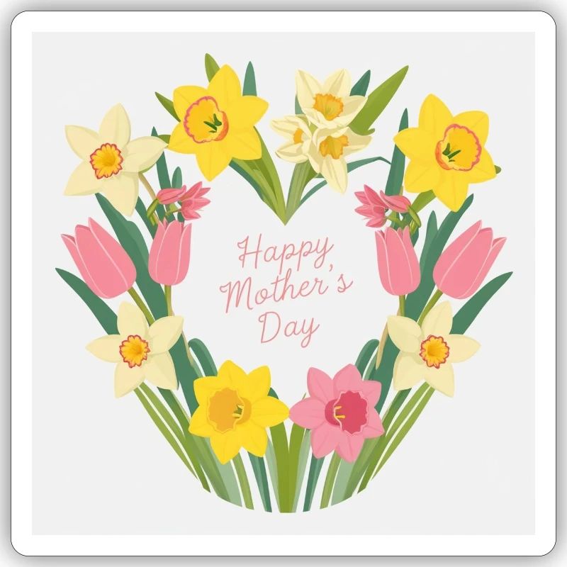 Muttertags Geschenk Blumenstrauß
