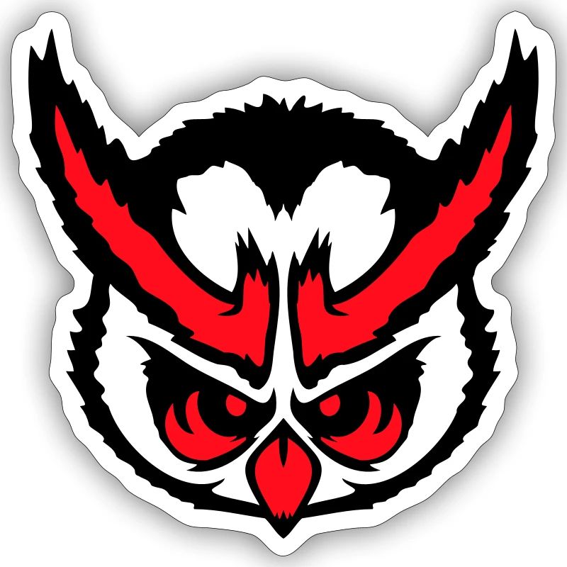 owl peeps evil cool face head comic