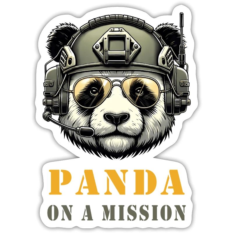 Panda en mission / Militaire