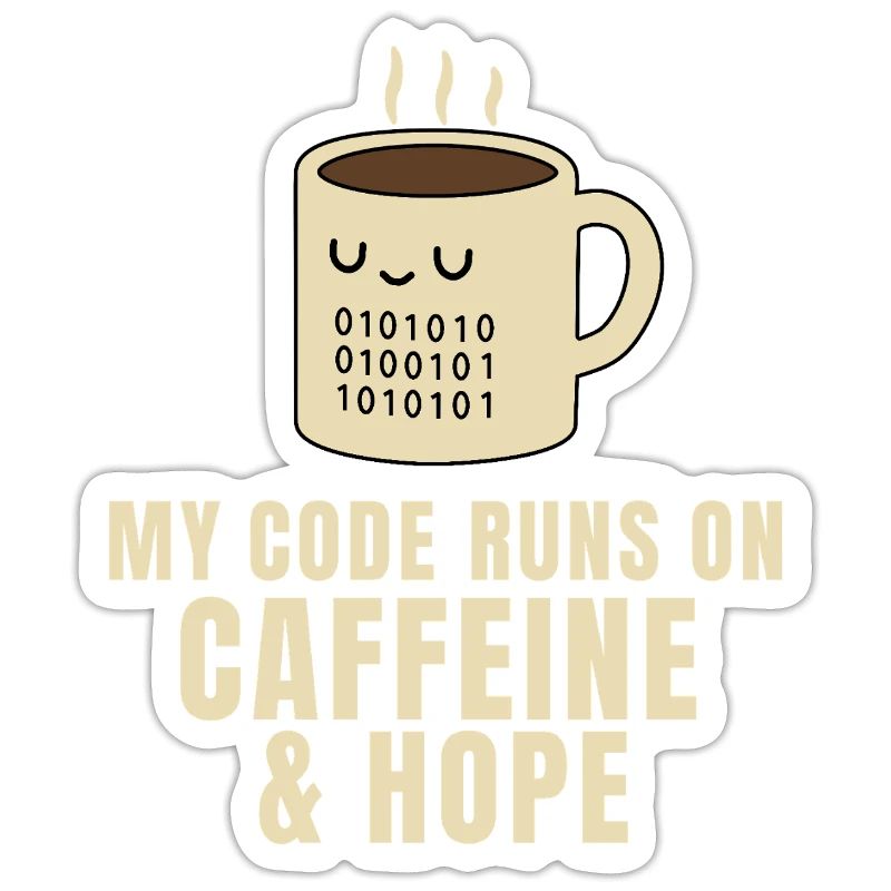 Caffeine & Code – Dev Life Shirt