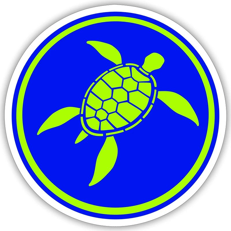 Turtle Turtle Shell Icon Logo Cool
