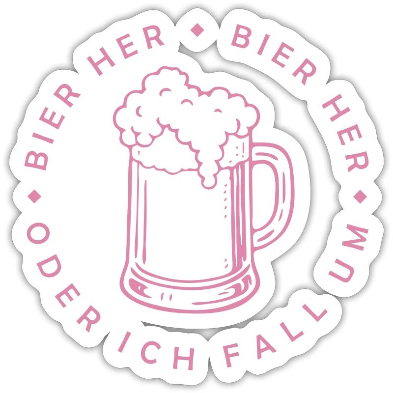 Bienen hier - Oder ich fall um!