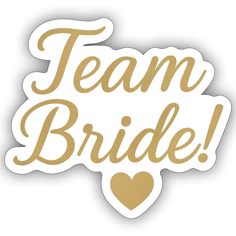Conception de script d’or de l’équipe Bride. Mariage