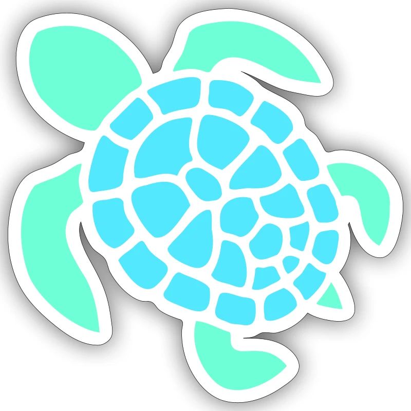 Turtle Logo Turtle Shell Pattern Icon