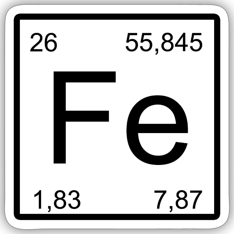 Fe Element Typography Minimal