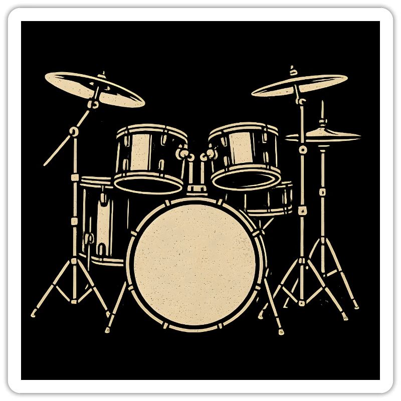 Illustration de batterie Black Silver