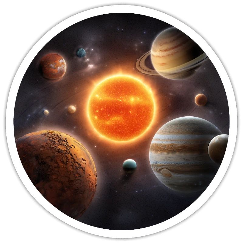 Astronomy Space Solar System Planets Orbit