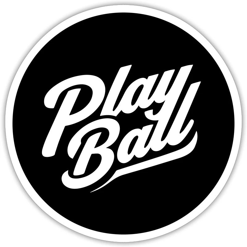 Play Ball Vintage Script