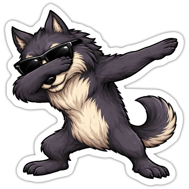 Dabbing Werwolf
