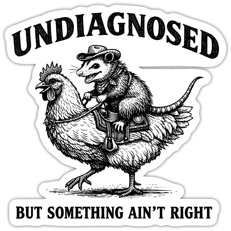 Not diagnosed, but something is wrong