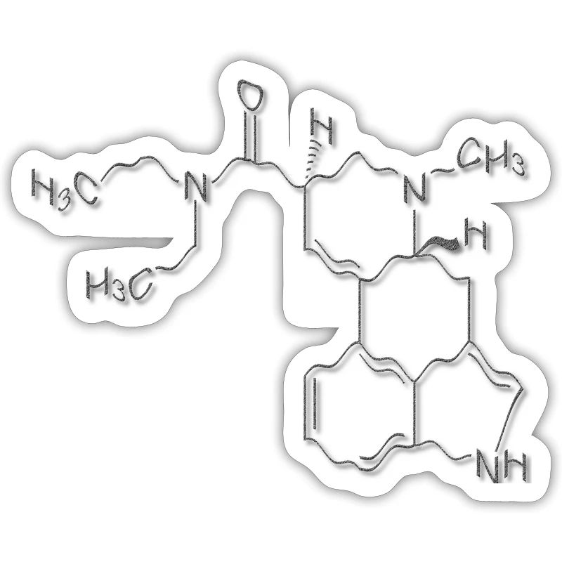 LSD formule structurale acide lsd