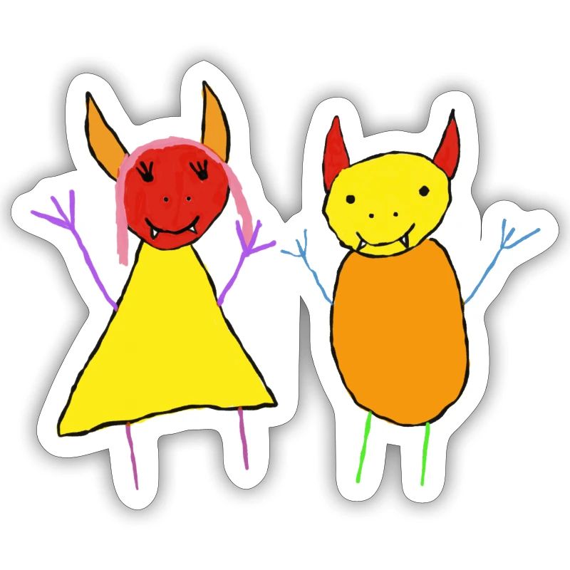 Devil Couple - Devil Bunt - Monster