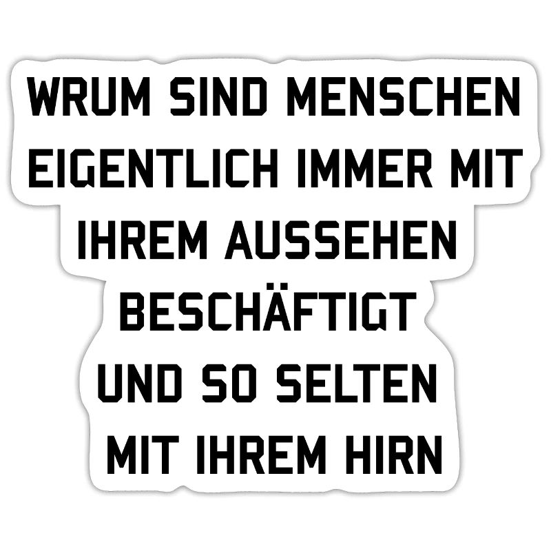Lustiger Spruch