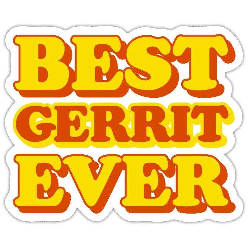 Gerrit First name Funny gift