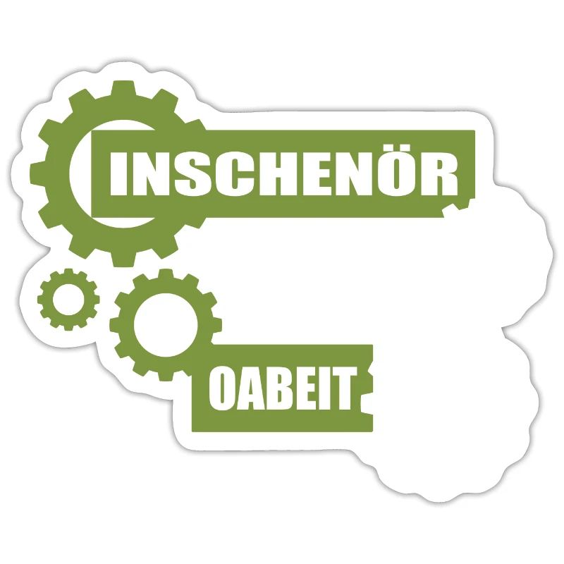 Inschenör ba da Oabeit, engineer at work