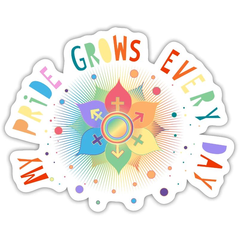 Flower with Scripture Symbol for Pride & Belonging