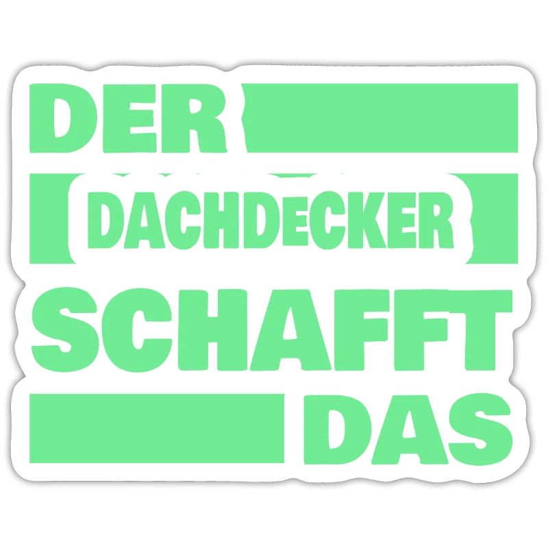 Arbeit Dachdecker