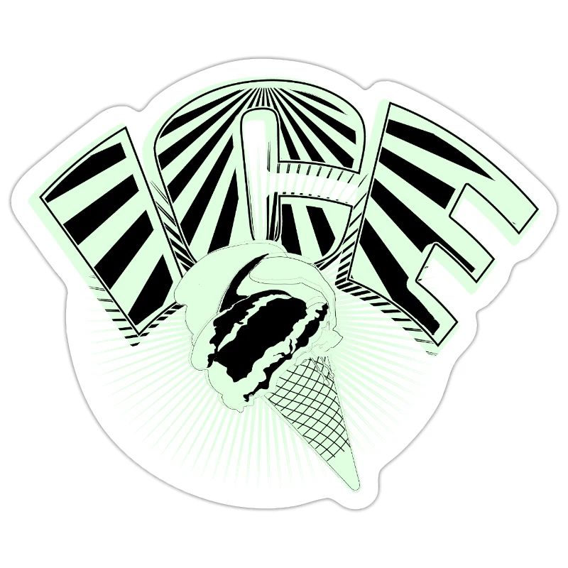 Eis Eiscreme Softeis Cream Retro