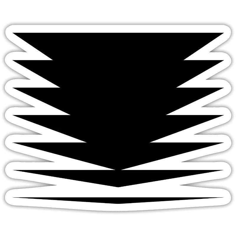 Conception des triangles noirs