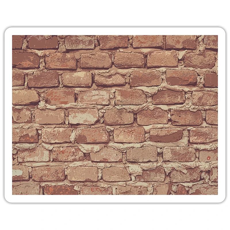 Brick wall mask texture gift idea mason
