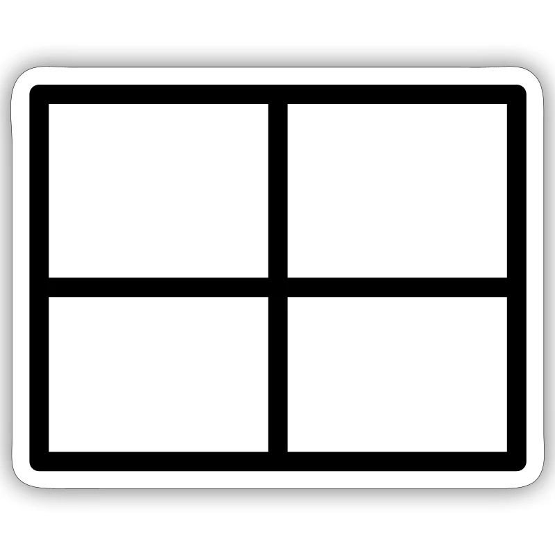 Window Frame Icons