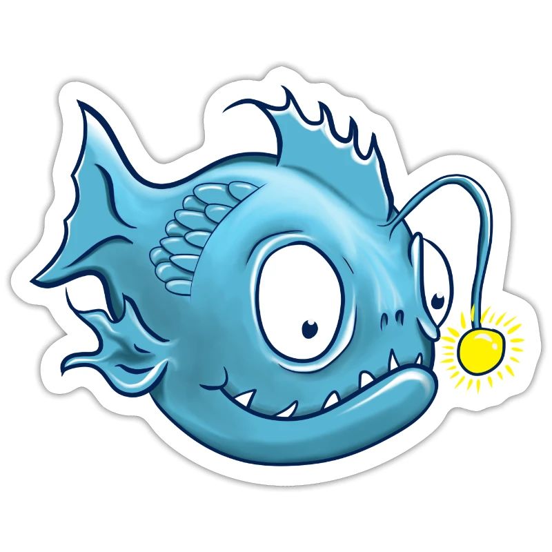 Laternenfisch oder auch Anglerfisch