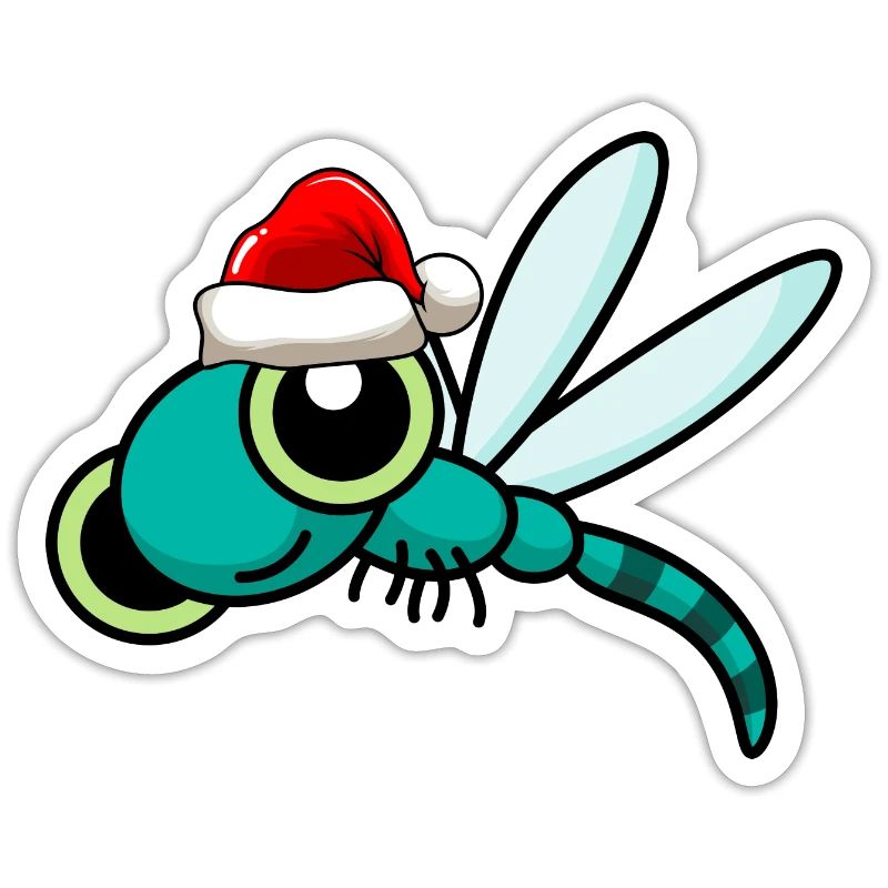 Libellule de Noël Libellule