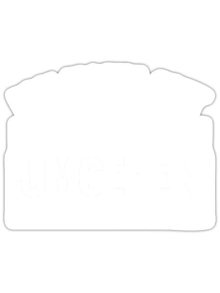 Ich kann gut Mitmenschen umgehen - Sticker Größe S (10 x 10 cm) - Mattweiß - Vorne