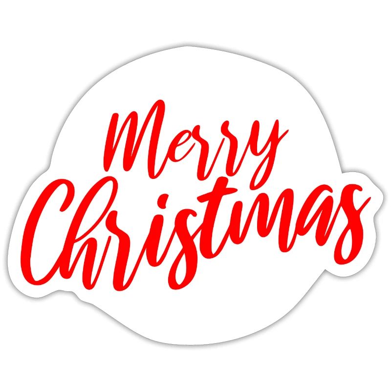 Joyeux Noël Script Circle