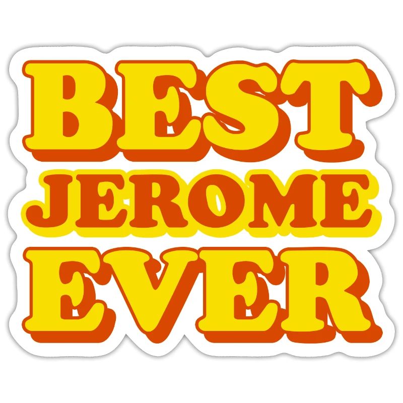 Funny gift with first name Jerome
