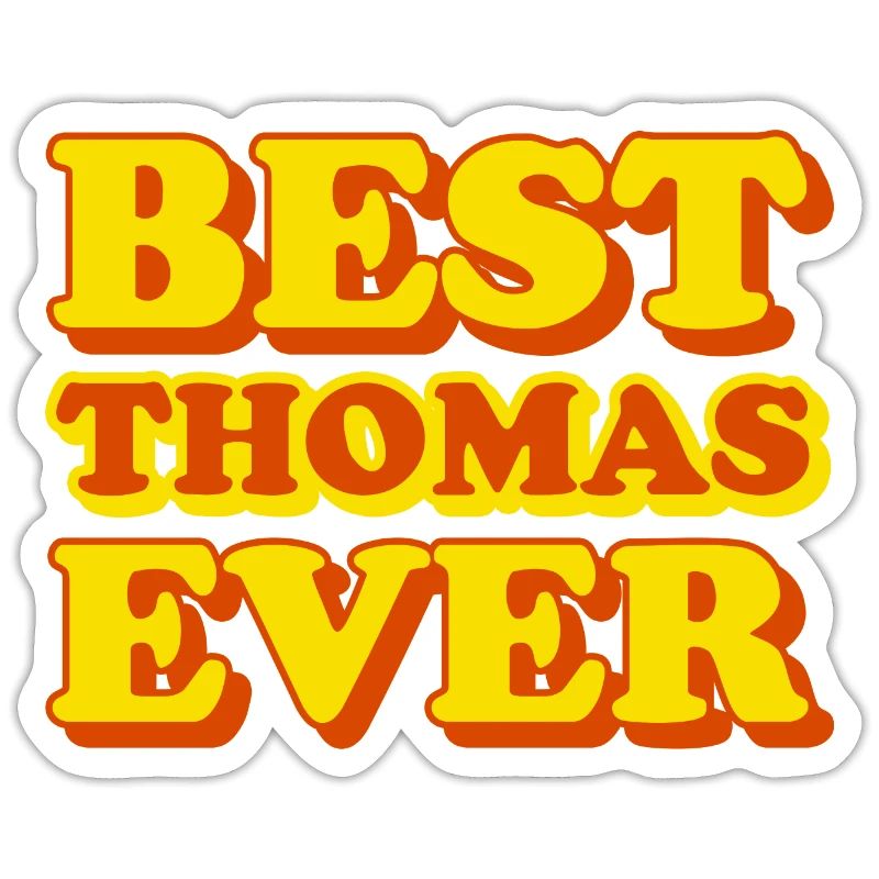 Funny gift with first name Thomas