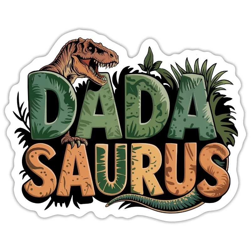 Dinosaur Dad Saurus Gift Dad