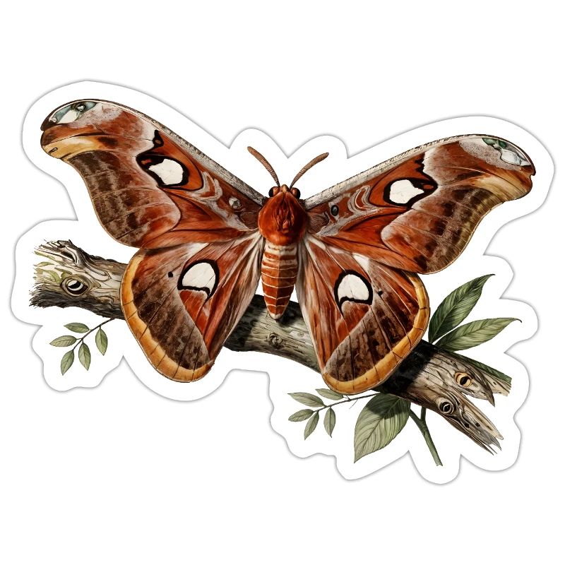 Attacus moth
