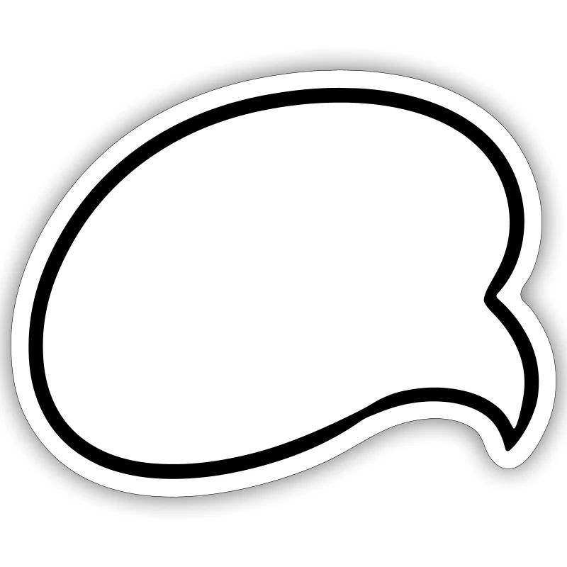 Sprechblase speech bubble bulle Comic Geschenkidee