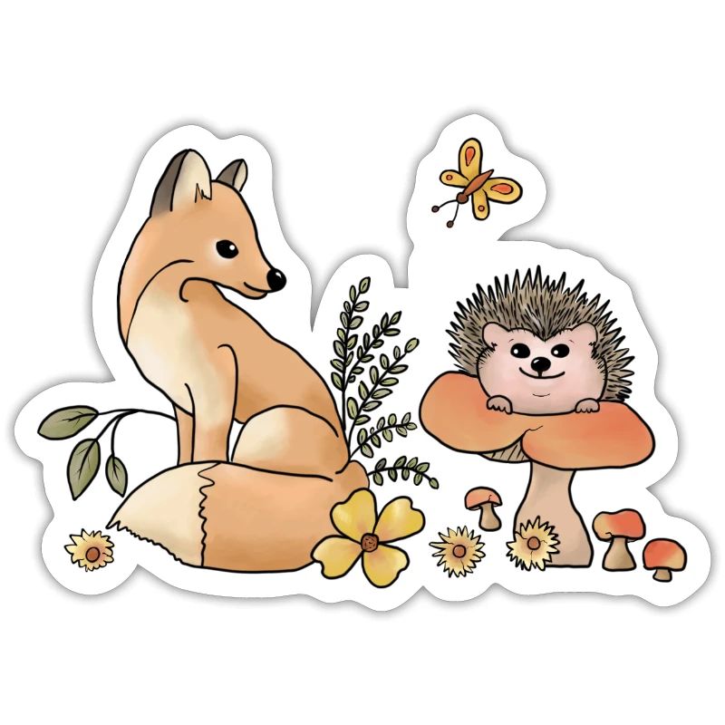 Fuchs und Igel