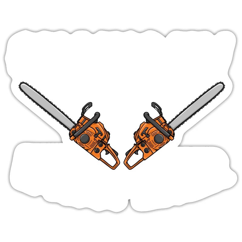 Chainsaw Forestry Forest Forest Work Forester Worker