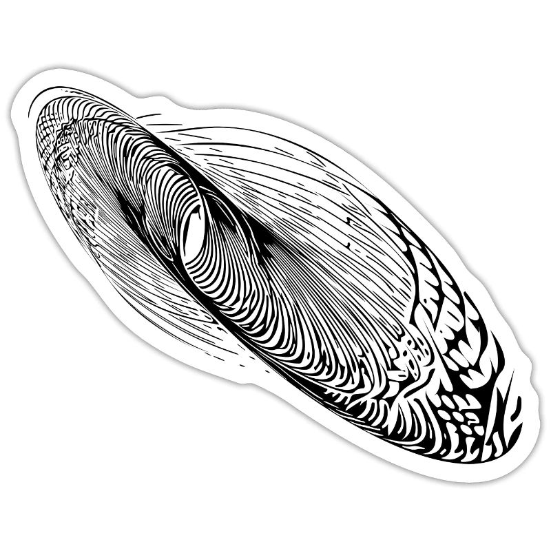 Abstract oscillation shape ellipse