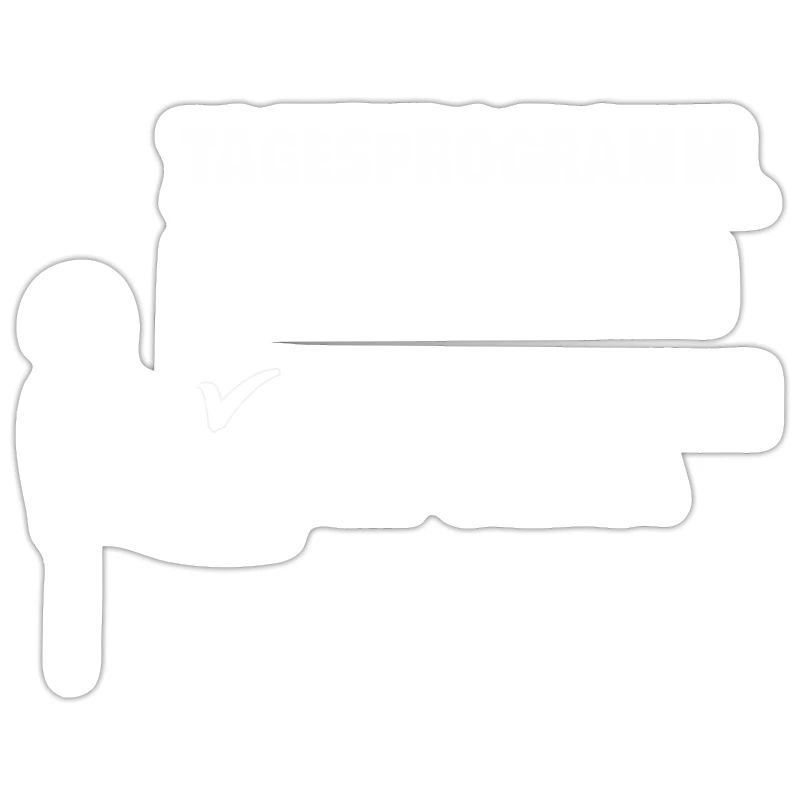 Berg mit greta oder aufgeben