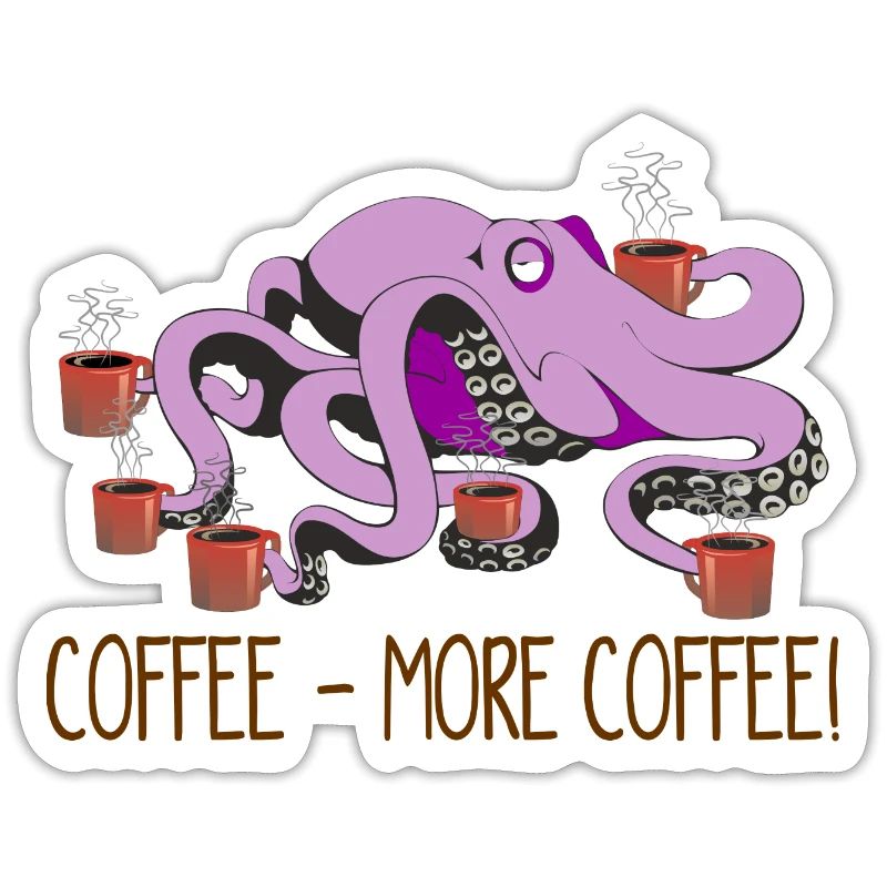 OktoCoffee – Octopus needs more coffee