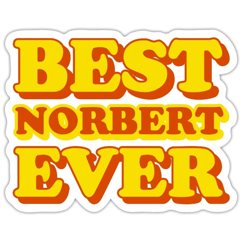 Norbert First Name Funny Gift
