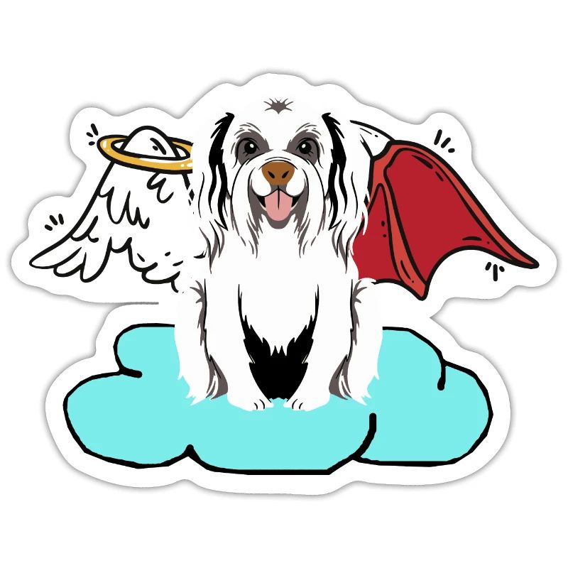 Celestial Satan Dog Hells Dog Devil Angel