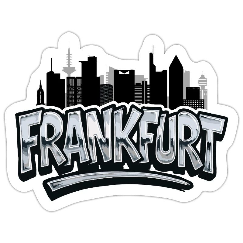 Frankfurt city graffiti