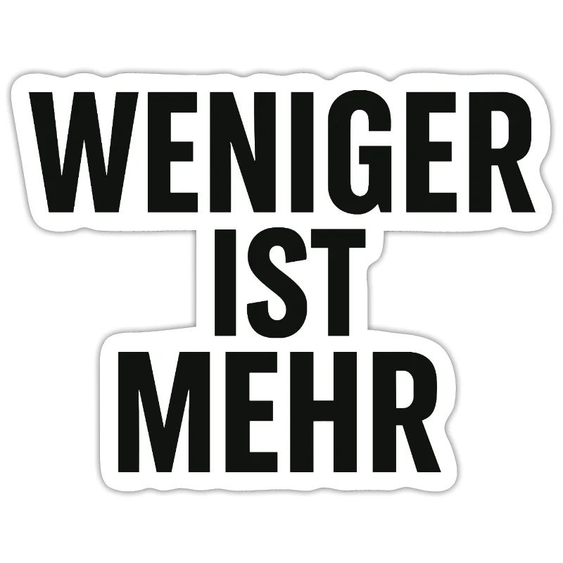 Moins c’est plus de conception typographique